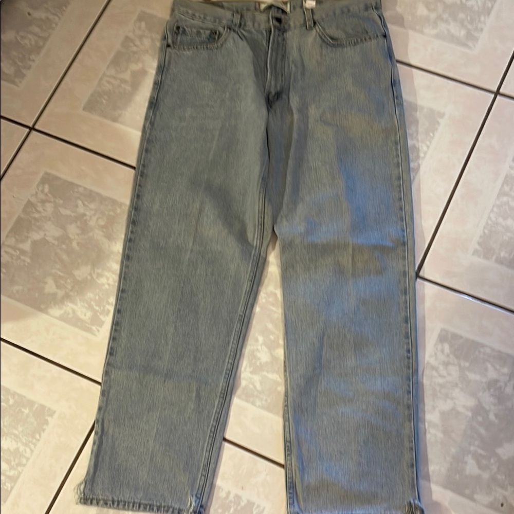Levi’s 550 Light Blue Straight Leg Jeans Size W36 L32